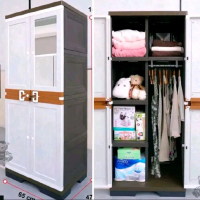 JUMBO - LEMARI PLASTIK GANTUNG CLUB ULTRA GRAND HANGER GAMIS