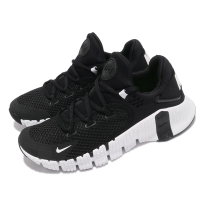 Nike 訓練鞋 Free Metcon 4 運動 女鞋 襪套 健身房 支撐 穩定 包覆 重訓 黑 白 CZ0596010