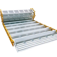 High Capacity 2m*0.9m Three Fold Rolling Wheelchair Ramps For Mini Vans Aluminum Ramps Loading Ramp