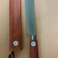 Pisau Cap Garpu 8 inch plus Sarung ORI 100 % Made in Solingen Germany