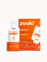 Zooki Liposomal Vitamin C 1,000mg, Citrus Orange Flavour - 14x15ml Liquid Sachets