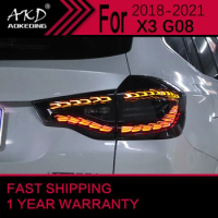 Car Lights for BMW X3 LED Tail Light 2018-2021 G01 F97 Rear Stop Lamp Brake Signal DRL Reverse Automotive Accessories