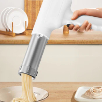 Household Electric Cordless Pasta Maker Machine Auto Noodle Maker for Kitchen 5 Pasta Shapes Handheld Electric Surface Press Gun