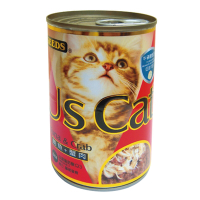 【Seeds 聖萊西】US CAT愛貓超值大餐罐-鮪魚+蟹肉(400gX24罐)