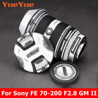Decal Skin For Sony FE 70-200mm F2.8 GM II Camera Lens Sticker Vinyl Wrap Film Coat SEL70200GM2 70-200 2.8 F/2.8 GM2 GMII OSS