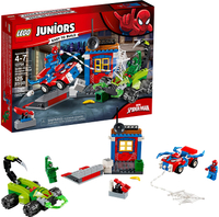 【折300+10%回饋】LEGO Juniors Spider-Man Vs. Scorpion Street Showdown 10754 Building Kit (125 Piece)