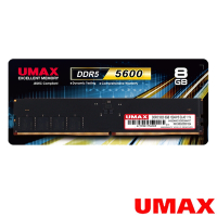 UMAX DDR5 5600 8GB 1024X16 桌上型記憶體