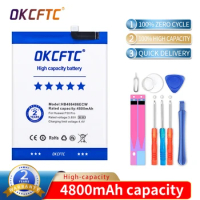 OKCFTC Original Replacement Battery HB486486ECW For Huawei Huawei P30 Pro Mate 20 Pro Genuine Phone Battery 4800mAh+Tools