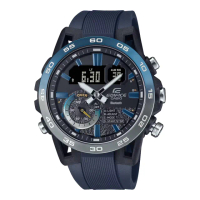 【CASIO 卡西歐】NIGHTTIME DRIVE 系列藍芽計時腕錶48mm(ECB-40NP-1A)