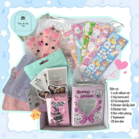 [Đọc mô tả] Combo Đồ Gói Card Tối Giản-Sổ đựng card+ Lomocard+Toploader+Túi Gói+ Sticker thẻ ảnh Tie