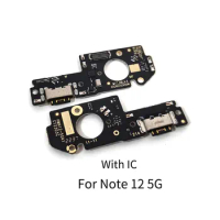 For Xiaomi Redmi Note 12 / Note 12 Pro + USB Charging Board Dock Port Flex Cable Repair Parts