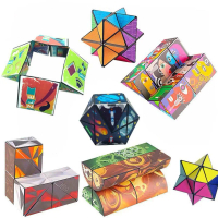 3D Multifunctional Magic Cube With Infinite Flips And Folds Geometric Spatial Thinking V8N2