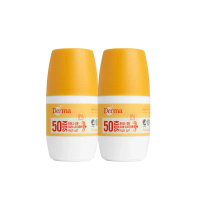 【丹麥 Derma】兒童滾珠防水防曬乳50ml_安琪兒#2入-2入