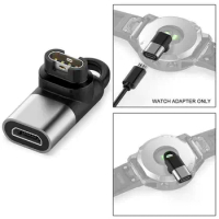 Type C / Micro USB Female to 4 Pin Charging Adapter For Garmin Fenix 7 7S 7X / Garmin EPIX Smart Watch Charger Adapter Converter