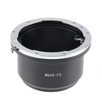 FOTGA M645-FX Lens Adapter Ring for MAMIYA M645 Lens to Fujifilm X Mount X-E2 E2 M1 M10 A1 A2 A3 T10 T20 Camera