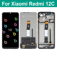 For Xiaomi Redmi 12C 22120RN86G LCD Display Touch Screen Digitizer Assembly For Redmi12C LCD