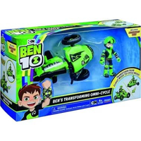 BEN 10 BEN TRANSFORMING OMNI-CYCLE ORIGINAL BEN10 PLAYMATES TOYS