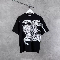 Burberry Kaos BURBERRY EKD WHITE BLACK TSHIRT 100% ORIGINAL