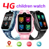 4G Smart Watch Kids GPS Wifi Location Tracker Remote Camera Photo HD Video Call Boys Girls Android Watch SOS One Button for Help