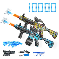 M416 Water Bomb Blaster Gun Electric Graffiti Air Rifle Weapons Paintball Toy Guns Pneumatic Gun For Shooting Adults Kids Toy