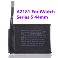 New Battery 296mAh A2181 Battery For Apple Watch Series 5 44mm a2181 Smart Watch Batteries + Free Tools