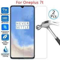 tempered glass for oneplus 7t case cover on one plus 7 t t7 plus7t oneplus7t 6.55 protective phone coque bag 360 omeplus onepls
