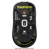 TALONGAMES Glass Mouse Feet Compatible With Pulsar X2 / X2 Mini Wireless Mouse Customized Round Curv