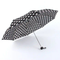 Aurora trade of the original ten yuan stall umbrella Polka Dot bm501 folded umbrella UV umbrella