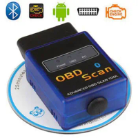 FOR MINI ELM327 Bluetooth OBD2 / OBD II Scanner Automotivo Escaner Car Code Reader support Android high quality