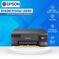 EPSON Printer L8050 L-8050 A4 Photo Printing Print Only Wireless