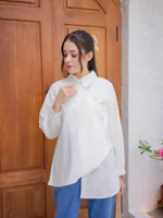 Ederra Kana Top / Atasan Wanita L/XL White