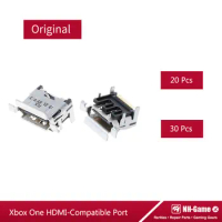 20/30pcs HD Interface Socket For Xbox One /Slim/X Console HDMI-compatible Port For Xbox Series S/X Host Connector Jack