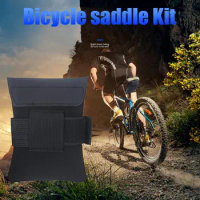 Mountain Bike Seat Cushion Tail Toolkit Package Pouch Biking Saddle Bag Folding Bicycle Portable Dustproof Cycling Parts