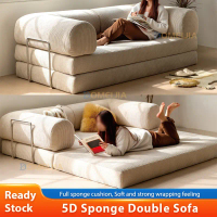 Ready Stock Multifunctional Foldable Sofa Bed Compressible Minimalist Rest And Sleep Living Room 1.5