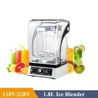 220V/110V Electric Ice Crusher Commercial Use Ice Drink Blender Smoothies Machine Block Shaving Machine