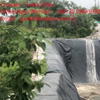 Epdm Liner Pond Hdpe Waterproofing Plastic Geomembrane Sheet For Aquaculture Pond Liner