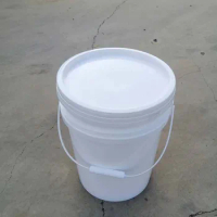 Manufacturer of 20 liter white paint plastic bucket