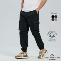 Unisex Cuffed Utility Cargo Pants