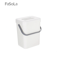 【FaSoLa】多功能免打孔壁掛垃圾桶