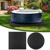 Fish Pond Liner Cloth Pool Ground Cover Large Outdoor Round Leaf Protection Proof Cloth Dust Cover Waterproof Gardens Pools