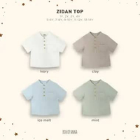 BOHOPANNA - ZIDAN TOP - ATASAN ANAK 5-6Y ICE MELT