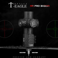 T-Eagle MR Pro 3x30IR Optical Airsoft Gun Weapons Lunettes 34mm Tube Rifle Scope For Hunting Pistol Sight Airgun Riflescope