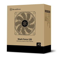 【最高現折268】SilverStone 銀欣 Shark Force 120 PWM高效能風扇/SST-SF120B
