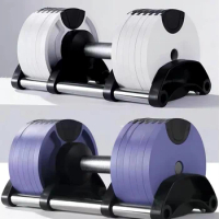 40K Adjustable Dumbbell 20KG 30KG Weights Set Fitness Equipment Gym for Body Building Custom 2024 Hot Sale in Stock