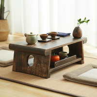 茶桌 實木榻榻矮桌子飄窗小桌子日式炕桌家用折疊茶臺窗臺地桌小茶幾