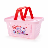 【震撼精品百貨】Hello Kitty 凱蒂貓~日本三麗鷗SANRIO KITTY 桌上塑膠收納提籃-糖果*45898