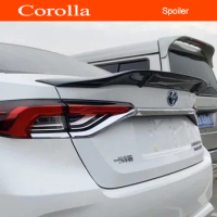 Corolla Altis 2019+ R-style Carbon Fiber / FRP Car Rear Trunk Wing Spoiler for Toyota Corolla Altis 2019 2020 2021 2022