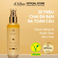 Serum dạng xịt khoáng d'Alba căng bóng da First Spray Serum 100ml - Mist Serum (tranli)