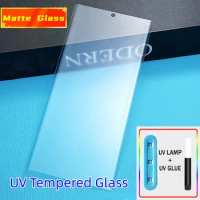UV Full Glue Liquid Tempered Glass For Huawei P60 P50 P30 P40 Pro Matte Protective Film Mate 40 30 20 50 Honor Magic 5 Lite 4 3