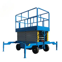 CE 4m-18m Load 500kg Lifting Equipment Lift Supplier Electric Mobile Scissor Lift Platform